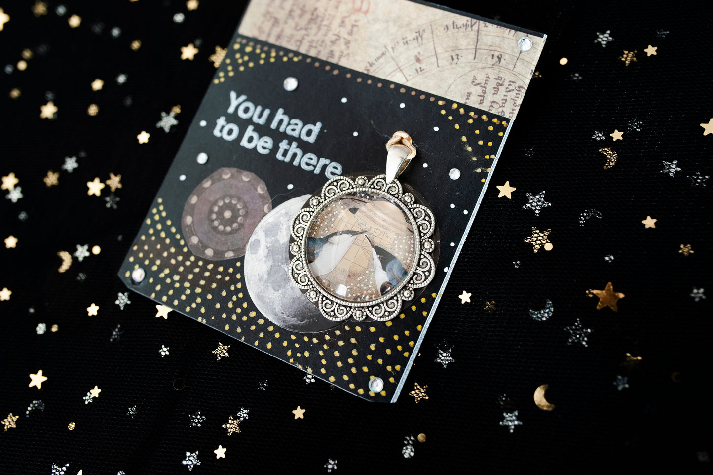 "You Had To Be There" - Ciondolo Collage