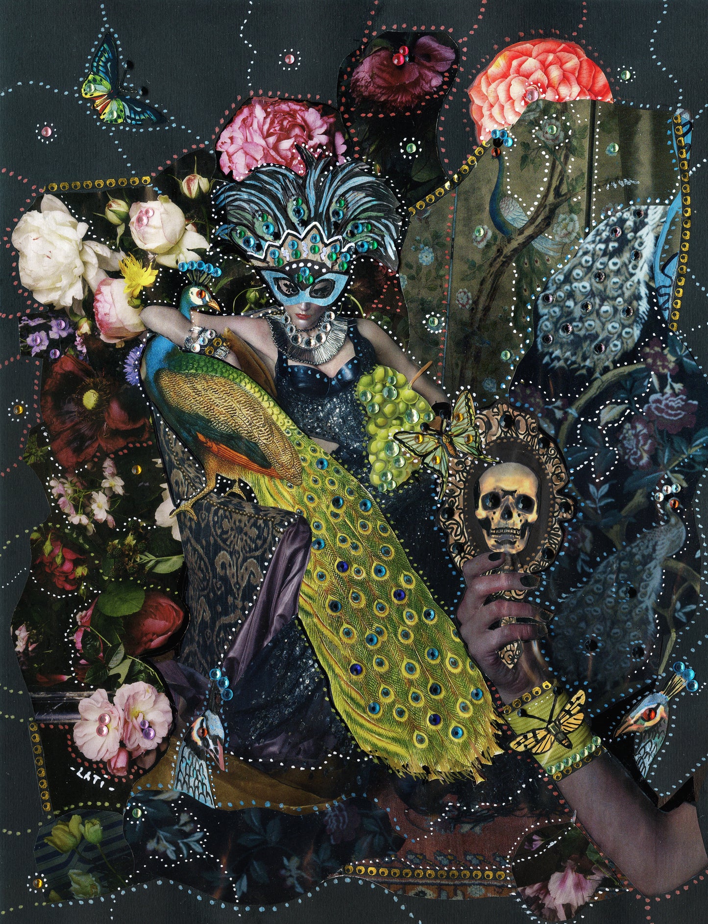 "Vanitas" - Collage Analogico