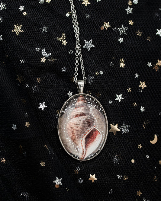 "Like a Seashell"- ciondolo collage