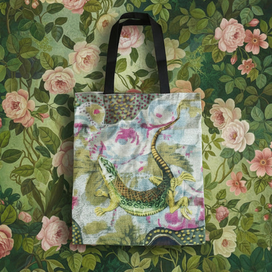 "La Lucertola" Shopper Bag