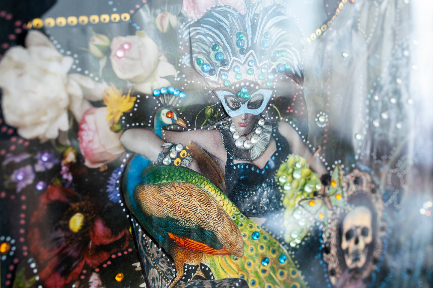 "Vanitas" - Collage Analogico
